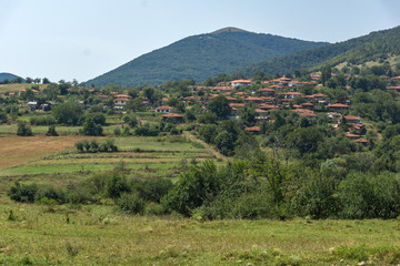 Fototapeta na wymiar Architectural reserve of Zheravna with nineteenth century houses, Sliven Region, Bulgaria