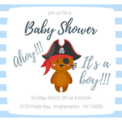Baby shower invitation