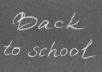 Fototapeta premium Hand drawn inscription white pastel crayon 
