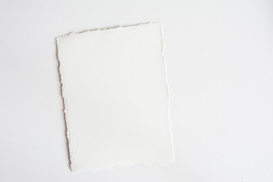 Top view white design paper table copy space