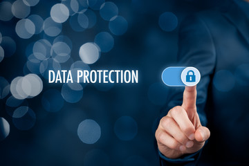 Data protection concept - obrazy, fototapety, plakaty