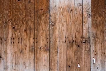 Brown textured wooden fence