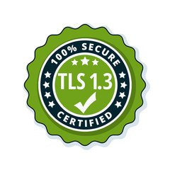 TLS 1.3 Certified label illustration