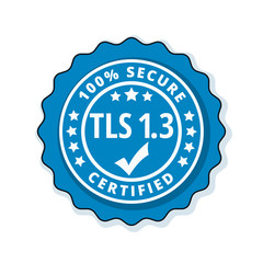 TLS 1.3 Certified label illustration