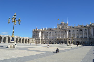 Fototapeta premium palácio real de madrid