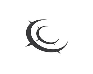 Compass Logo Template
