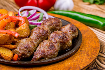 Lamb Lula kebab