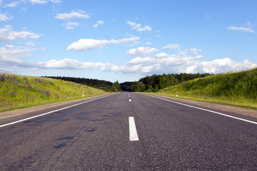 wide road