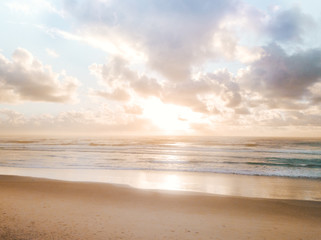 australian coastal sunrise