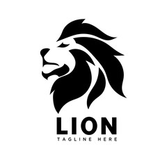brave part head lion logo