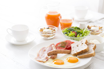 Breakfast at the kitchen