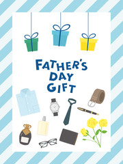 父の日ギフト　広告用素材