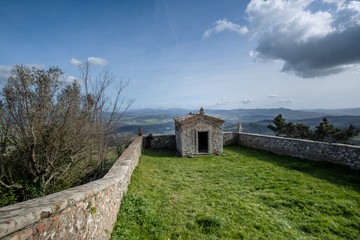 Fototapeta na wymiar Montecatini Val di Cecina, Tuscany, Italy