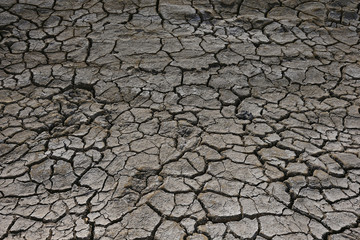 Climate warming dry chapped land