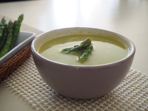 soupe d'asperges