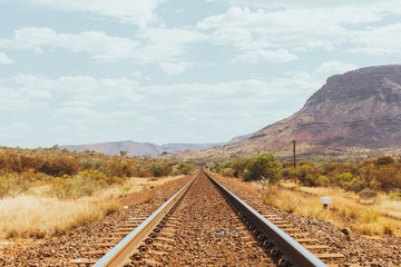 Railroad Tracks in Western Australia