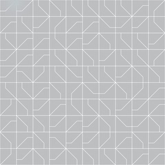 Abstract modernist style geometric tiles seamless pattern