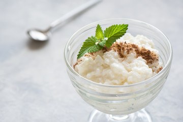 Rice pudding
