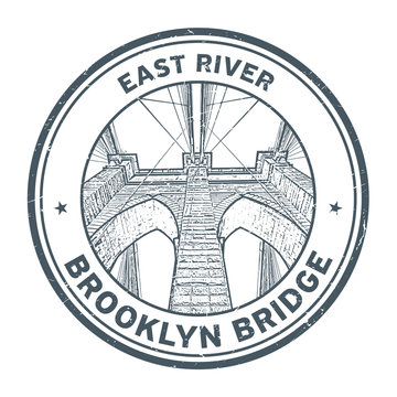 Brooklyn Bridge stamp