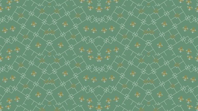 Kaleidoscope seamless loop sequence mandala patterns abstract multicolored motion graphics background. Ideal for yoga, clubs, shows