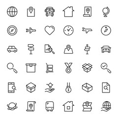 Navigation flat icon