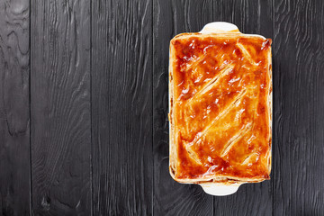 Beef and Mushroom tasty australian Pie