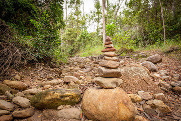 Stone Stack Cania Gorge Queensland Australia