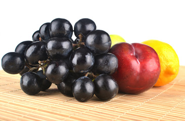 tropical fruits. fruits isolated