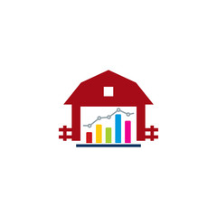 Farm Analytic Logo Icon Design