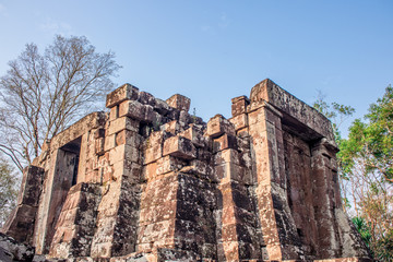 Fototapeta premium Wat Phra That Phu Pek Sakon Nakhon Thailand