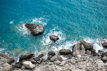 Rocks on sea