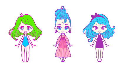 Beautiful vector card