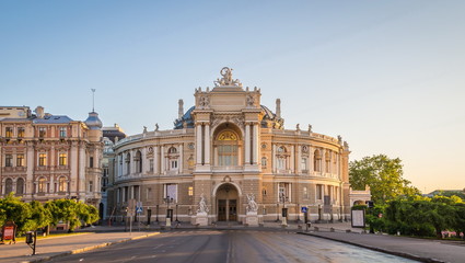 Fototapeta na wymiar Odessa Opera House