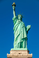 Fototapeta premium Statua wolności, miasto Nowy Jork