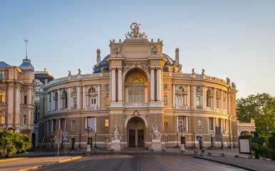 Fototapeta premium Odessa Opera House