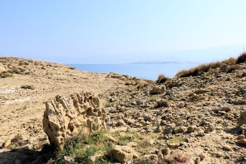 Fototapeta na wymiar view in Lopar, island Rab, Croatia