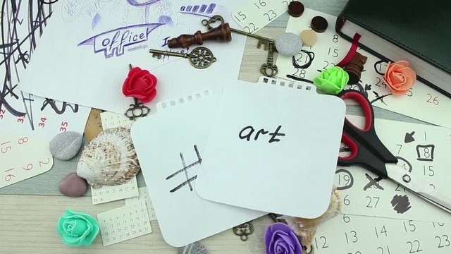 Hashtag art and creative space