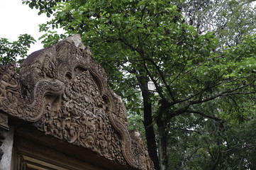 BANTEAY SREI, located in the area of Angkor, which is extremely popular with tourists, and have led...