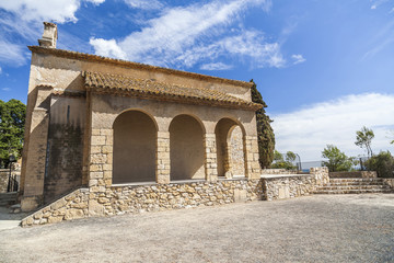 Ancient hermitage in Roda de Bera,Costa Dorada,Catalonia,Spain.