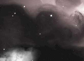 Cosmic Nebula. Interstellar Space