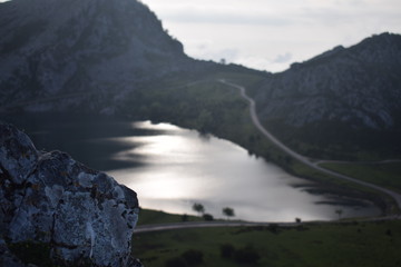 Lagos de covadonga en Asturias