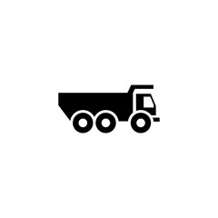 Truck transport vector icon