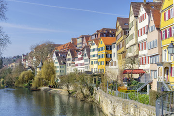 Sonntags am Neckar in Tübingen