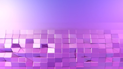 Low poly abstract background with modern gradient colors. Violet colors V6