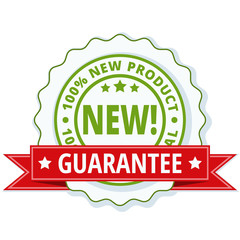 New Product  label illustration