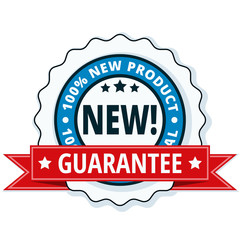 New Product  label illustration