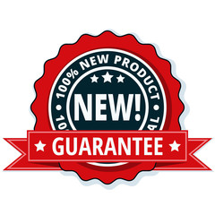 New Product  label illustration