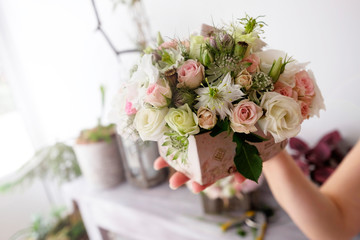Wedding flowers accessories for reception event.