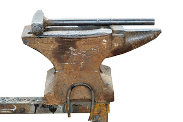 Worn anvil