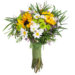 Bouquet with sunflowers